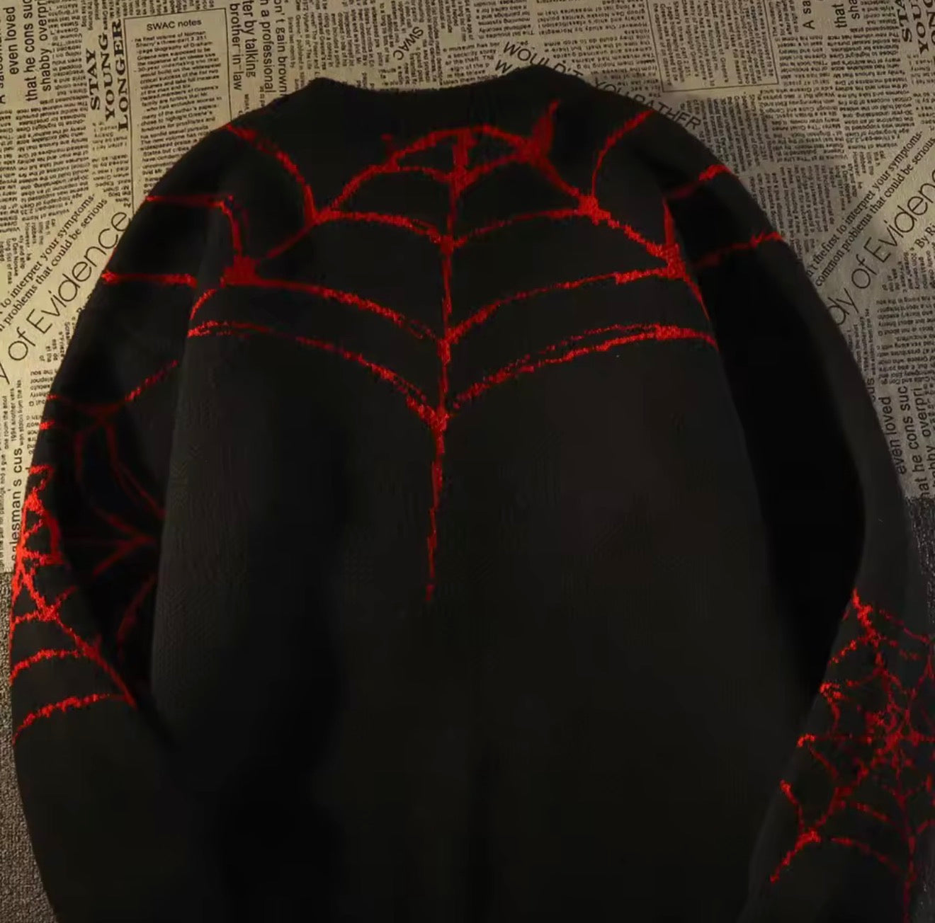 Streetwear Spider Sweatshirt