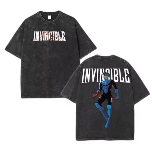 Mark Blue Washed T-Shirt